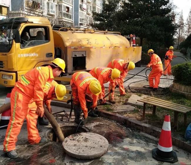 东区街道市政管道清淤